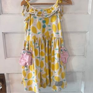 Eleanor Rose Lemon Dress